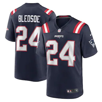 mens nike joshuah bledsoe navy new england patriots game pl